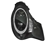 LAMPADE FRONTALI RHD (D2 HID) W/ DTR Anello + Indicatore LED + LED Proiettore Incorporato Fendinebbia Lucido-Nero (COPPIA) - 996631065, 996631066