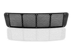 Grille for rear spoiler lid. Porsche 911 74-89 - 91155941100, 91155941101