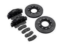 Carbon-Keramik-Bremsensatz für die Vorderachse. Porsche 911 (1965–1989) - 91135142503, 91135142603, 91135142502, 91135142602, 91135180900, 91135190700, 9113519360, 91135193600 - A003-F2001-1.0