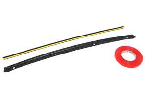 Dichtleiste Stoßstange vorne. Porsche 993 - 9935051430170B, 993.505.143.01.70B, 99350534300, 9935054990170B, 9999115574A