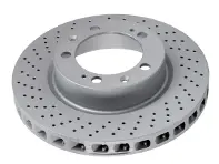 Rotor de disco de freno, Delantero. Escudo estándar Z. Porsche 993 C2 / C4 (OE Part No 99335104301 / 99335104401) - 460.1520.20, 460.1521.20, 99335104301, 99335104401 - 460.1520.20, 460.1521.20