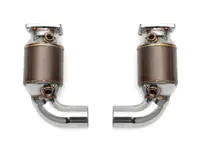 Auspuff Sportkatalysatoren. Porsche 991 Turbo/Turbo S - 99711300930, 997113009AX, 99711301030, 997113010AX