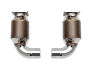Convertisseurs catalytiques de sport d'échappement. Porsche 991 Turbo / Turbo S - 99711300930, 997113009AX, 99711301030, 997113010AX