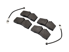 Kit de plaquettes et capteurs de frein AVANT. Porsche 928 S4 1987-88 Textar - 92861231502, 92861231504, 99335193901, 99335193905