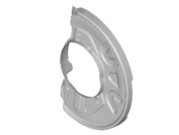 Piastra di copertura del disco del freno, anteriore. Porsche Taycan >>02/2020 - 9J615311H, 9J615312H