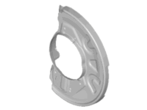 Bremsscheiben-Abdeckblech, vorne. Porsche Taycan >>02/2020 - 9J615311H, 9J615312H
