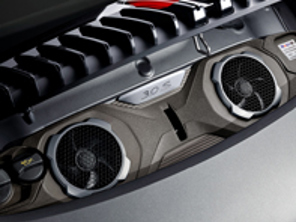 Cover for engine compartment, Titanium Grey. Porsche 992 GTS Coupe - 992864276P, 992864276P0K1