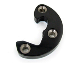 Door lock sticker plate (3 hole). Porsche 356A / 356B / 356C - 64453170101, 64453170201