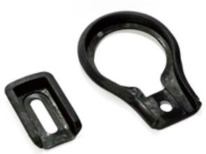 Door handle rubber seal pads, SET OF 2. Porsche 911 SWB 65-67 - 9800000, 90153163220, 91153163220, 91153163100, 90153163000, 90153163120