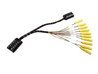 Segnale dell'iniettore di carburante del cablaggio di prova di breakout. Porsche 964 - 96460701601, 96460701603, 96460701602 - BRHENG964INJ