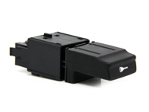 Interruttore serratura porta, nero opaco. Porsche 987 Boxster / 987C Cayman - 98761314301A05, 98761314301