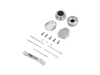 Solid gearshift cable end set. Porsche 991 / 992 / 981 / 718 - 99142404100, 99142414500, 99142414700, 992711007, 992711762, 992711761, 98142404101, 982711007, 982711007E, 982711007A