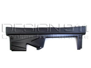 Couvercle en plastique du panneau avant. Porsche 993 - 9935550850001C, 9935550850101C, 99355508500