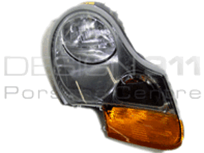 Headlamp Amber. Porsche 986 Boxster >>2002 - 98663103111, 98663103211, 98663113111, 98663113211