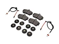 REAR Brake pads, sensors, shims kit Porsche Boxster 986 S 3.2L Brembo - 98635293911, 98661236501, 99635208600, 99635208602