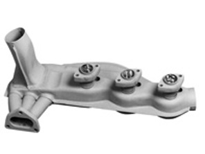 Exhaust Heat Exchangers, Mild Steel. Porsche 930 Turbo 1975-89 - 91.103, 91.103S, 1623103600, 1623103800, 93021102103, 93021103301, 93021103304 - 1623103600