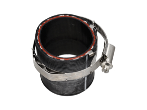 Intercooler To Turbo Pressure Coupling Hose. Porsche 92A / 9PA1 Cayenne 3.0L V6 Diesel 2007-11 - 95811083210, 95511083200
