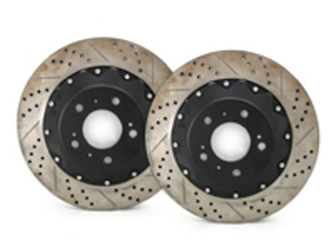 Ersatzscheibensatz für DesignTek GT Big Brake Kit (vorne) Porsche. Bremsscheibengröße: 355x32 - 3604008615/DISCS, 3604008615