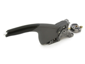 Frein à main en carbone et cuir. Porsche 986 Boxster / 996 - 99642498002C50, 99642498002