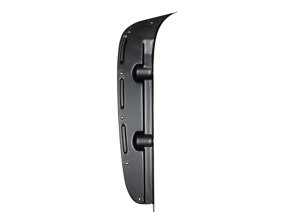Piastra di giunzione ala / parafango, anteriore destro. Porsche 911 1971-73 - 90150105401, 90150105400, 1682301080 - 1682301080