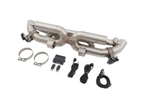 Sportauspuff Valvetronic Schalldämpfer für Porsche 992 Carrera und Turbo - Designtek - 992251052A, 992298019, 992251053A, 992298019A