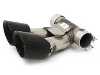 Tuyau d'échappement, noir. Porsche 981 Cayman / 981 Boxster - 98111136162, 98111136161, 98111136160