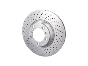 Brake disc rotor, Front. Porsche 997 TURBO (OE Part No 99735140501 / 99735140601) - 99735140501, 99735140601, 99735140500, 99735140502, 99735140600, 99735140602