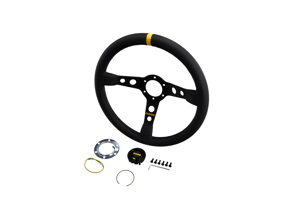 Volant Momo mod.07 - cuir noir - M11111811312L, M11111811312R
