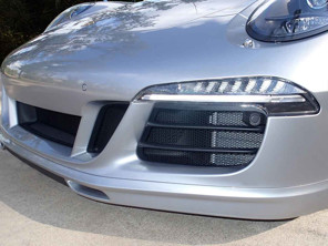 Rennline Frontstoßstangengitter-Kit 3-teiliges Set. Porsche 991/991S - E100011111, E100011112, E100012111, E100012112, E151.152, E151152