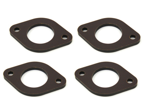 Entretoise de carburateur à collecteur, JEU DE 4. Porsche 912 / 356 - 61610839300, 61610839000 - BP PS9326-IF