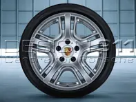 19' Panamera Design Lichtmetalen Velgen & Banden Origineel Porsche - 97004460204, 97004460224, 97004460284