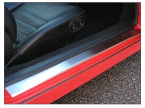 Juego de platos de acero inoxidable Rennline. SENCILLO. Porsche 944/924/968 - SP10