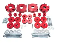 Kit d'entretoises de levage pour ressorts en acier de 4 pouces. Porsche 955 Cayenne / 957 Cayenne - 95534307110, 95534301800, 95533307100, 95533301900