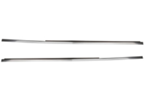Door outer moulding trim, Chrome. Porsche 911 65-83 Targa / Cabrio - 90153143141, 90153143241