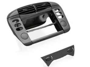 Kit postmontaggio consolle centrale in carbonio. Porsche 996 >>2001 - 00004480130