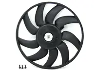 Ventilateur électrique de radiateur à eau, 200W. Porsche 95B Macan 2.0L - 9A795945517, 8K0959455M, 351044361, 70819946, 70819946AP, 8EW351044-361