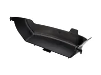 Condotto aria paraurti anteriore, nero opaco. Porsche 95B.2 Macan 2.0L / 95B.3 Macan 2.9L 2019>> - 95B12167, 95B121673D, 95B121674D, 95B121673DOK1, 95B121674DOK1