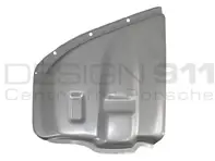 Partie avant du panneau de réparation du garde-boue intérieur . Porsche 911 1965-68 - PP236AL, PP236AR, P236AL, P236AR, 90150197330, 90150197430