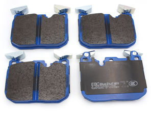 Plaquettes de frein avant EBC bleues NDX Race. BMW M2 / M3 / M4