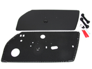 Panneaux de portes RS / RSA / Backdate Style en Cuir Noir pour Porsche 911 / 912E / 930 / 964 / 993 1974-96
