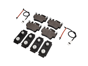 Kit pastillas de freno, sensores y calzas DELANTERO Porsche Boxster 986 S 3.2L Brembo - 99635294903, 99635108802, 99661236501, 99635294904BRE, 99635294904