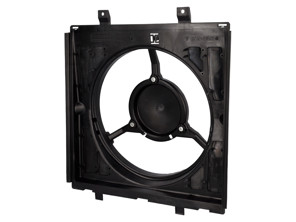 Capotage du ventilateur d'eau du radiateur. Porsche 987 Boxster / 987C Cayman / 997 - 99762413102, 99762413202