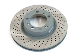Remschijfrotor Voor. Porsche 991.2 2S / 4S / C2S / C4S / 992.1 C2S / C4S (OE-onderdeelnr. 9P1615301 / 9P1615302) - 992615301T, 992615302T