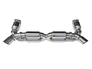 Fabspeed Supersport 70mm X- Pipe Exhaust System. Porsche 997 GT2 2008-2009 - FS.POR.997GT2.SSX