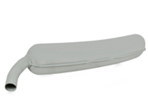 Silenziatore di scarico. Porsche 911 74-77 - 91111102501