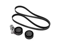 Levier, poulie et courroie de tendeur de courroie de transmission. Porsche 718 Boxster/Cayman 2.5L - 0PB145257, 9A210221100, 0PB903308, 9A210222500