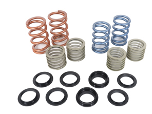 StreetCup Federpaket-Set. Porsche 991 GT3 / GT3 RS BBi Autosport - 99134353180, 98134353180, 99133353181, 99133353182, 99133353183 - bbi.991.401.0005