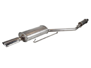 Scarico posteriore, stile originale, acciaio inossidabile, con terminale lucidato Porsche 924 2.0L 1976-88 - 92.403S, 92403S, 1620608300, 477253125K, 477253125, 477253125S - 1620608300