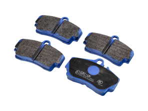 Plaquettes de frein EBC Blue NDX RACE Arrière. Porsche 996 / 997 / Boxster / Cayman - 98635193913, 98635193915 - DP51208NDX