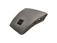 Console per telefono in auto - Pelle grigio grafite (C51). Porsche 986 Boxster / 996 Carrera e Turbo - 99655209303C51